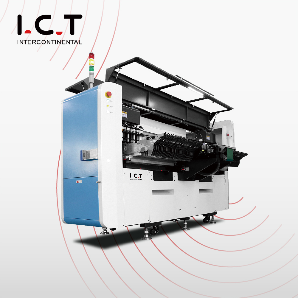 IKT |Hersteller von SMT- und THT-Präzisions-8-Kopf-Pick-up-and-Place-Montagemaschinen
