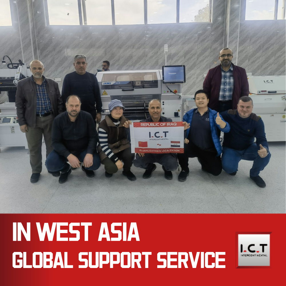 I.C.T | Elektronisches Produkt LED SMT Chip Shooter PCB Automatische Bestückungsmaschine für die Montage