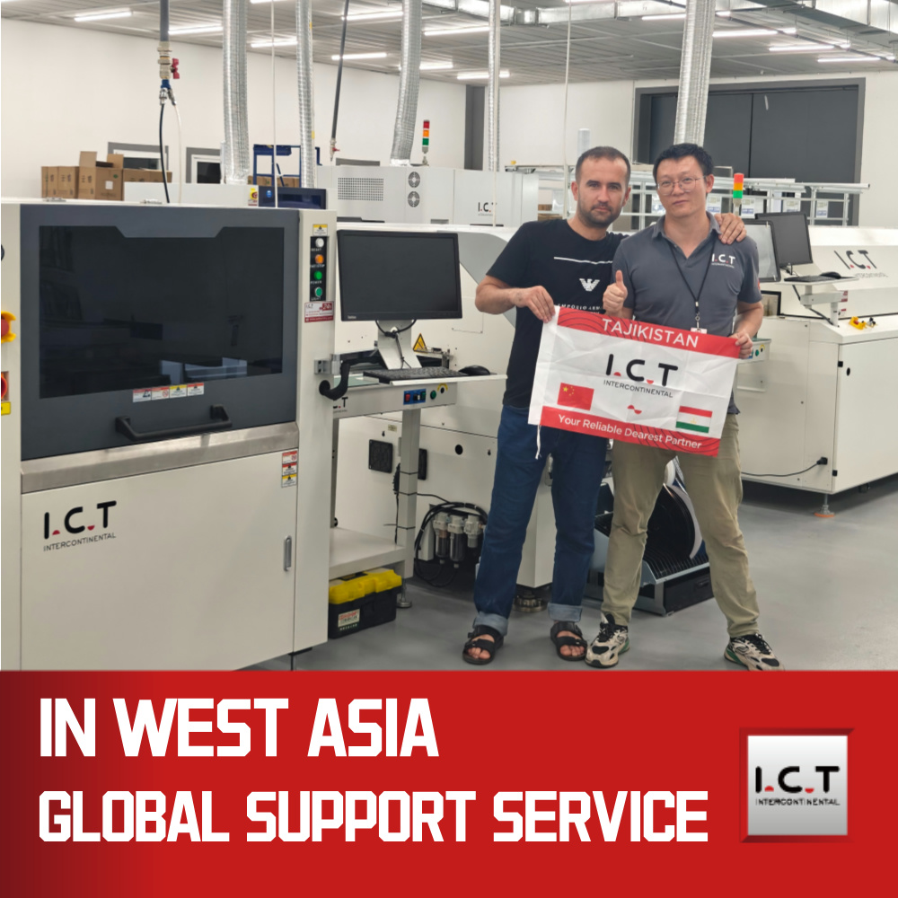 I.C.T | SMT vollautomatischer SMD Schablonenmontage-Lötpastendrucker