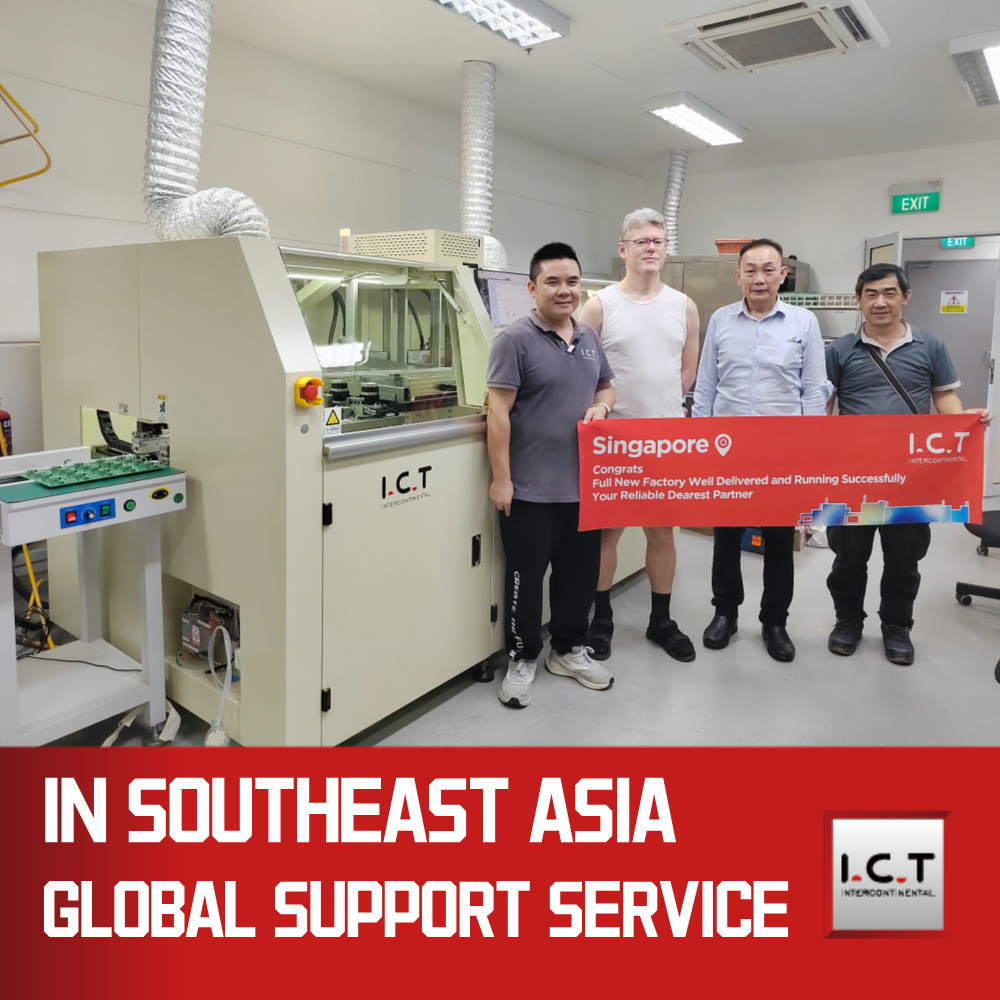 Hohe Stabilität I.C.T Top Promotion Selektivlötmaschine PCB Lötmaschine günstiger Preis