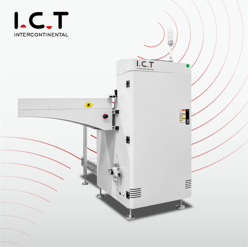 I.C.T | Automatischer Lader SMT L-förmiger PCB-Entlader