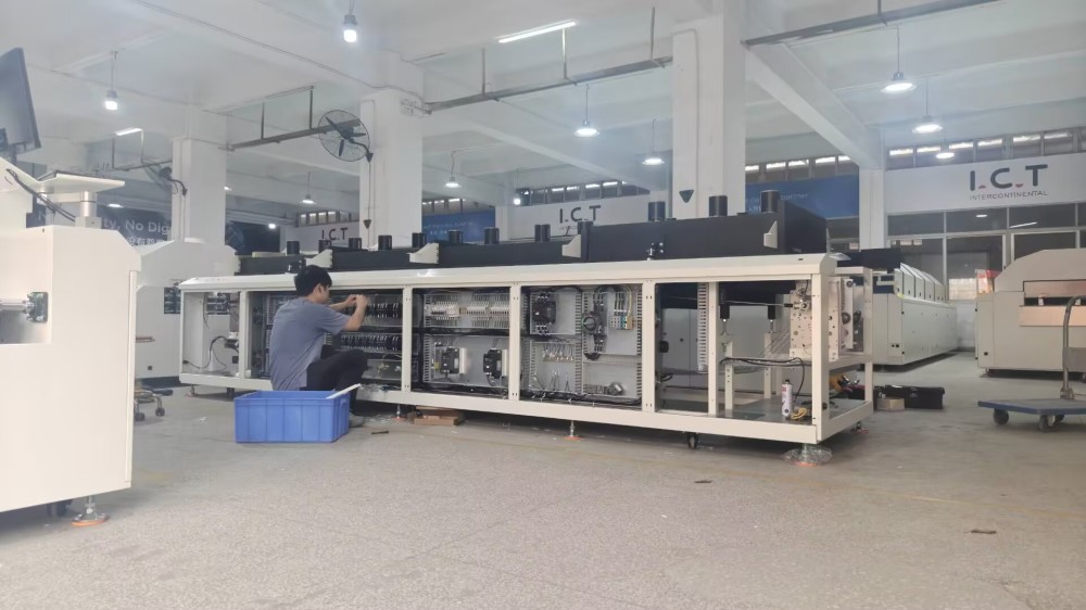 I.C.T Werksaktualisiertes Fachpersonal montiert fortschrittlichen Lyra 733 Reflow Oven2.jpg