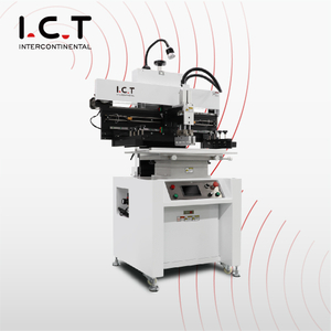 I.C.T-P6丨Halbautomatische SMD Lötpastendruckmaschine SMT Drucker