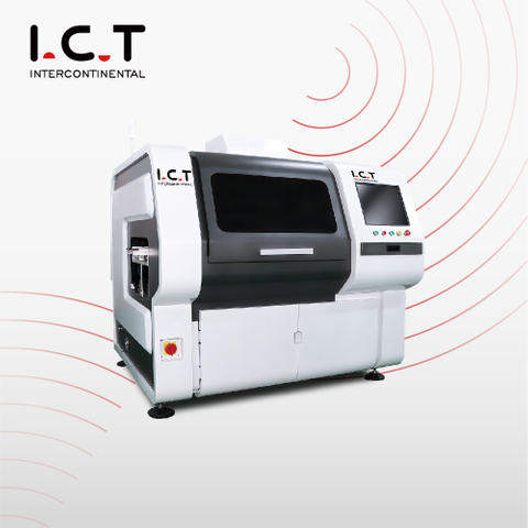I.C.T |Tischplatte, axial geführte Komponentenplatzierungsmaschine SMT Einfügungsmaschine
