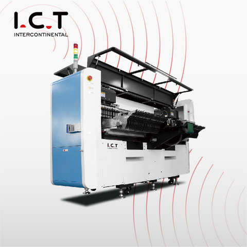 I.C.T |Vollautomatische Hochgeschwindigkeits-Bestückungsmaschine mit visueller LED SMT