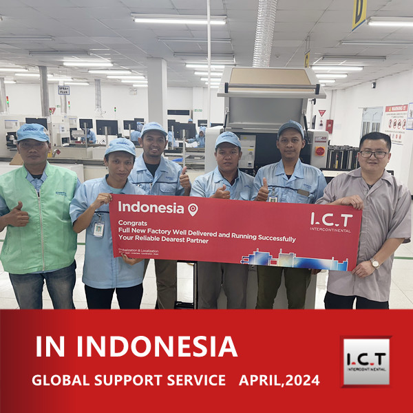 I.C.T Globaler technischer Support für EMS-Hersteller in Indonesien