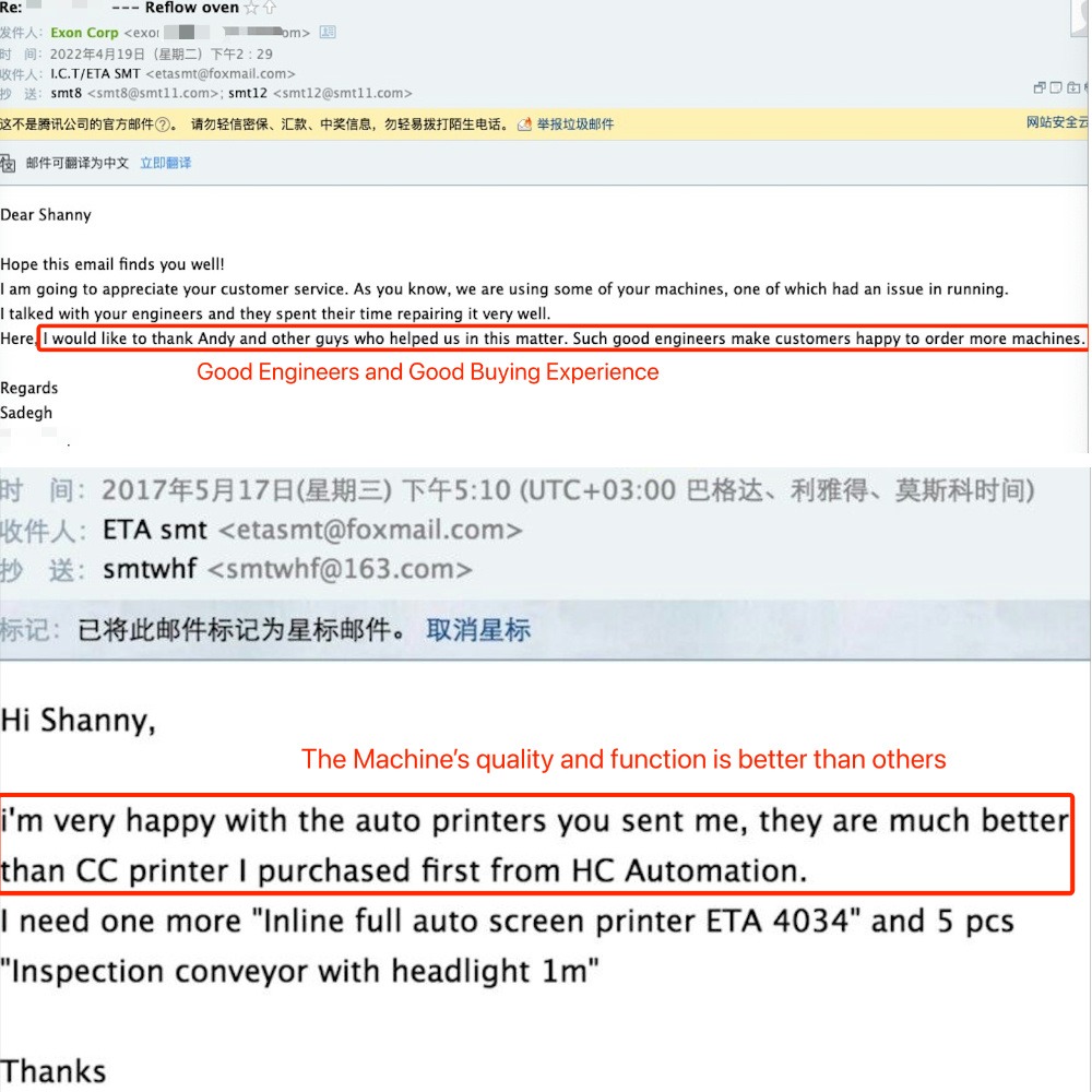 I.C.T | SMT Doppelte digitale Schutzbeschichtungsmaschine PCB Produktionslinie