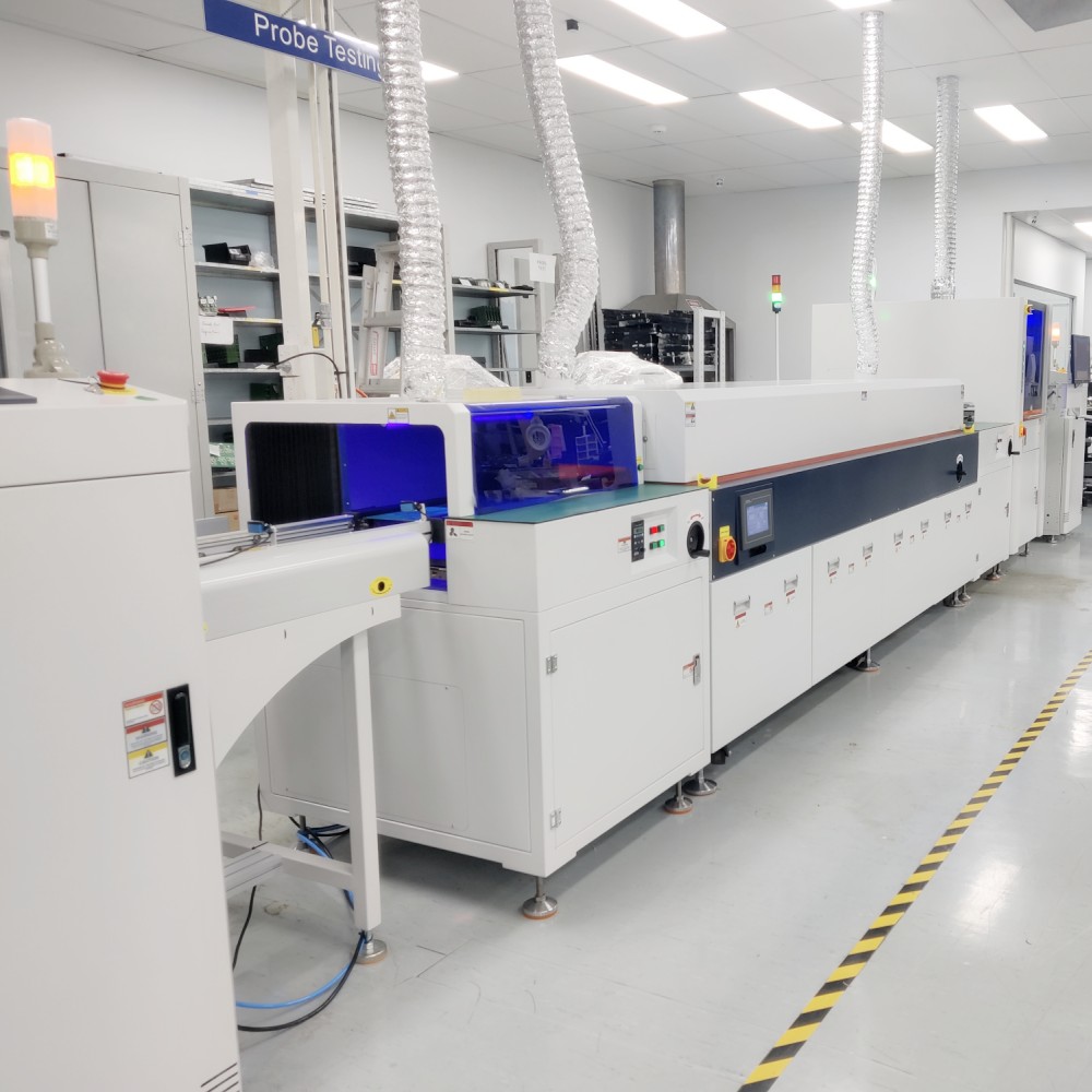 PCB Kartonbeschichtungs-Sprühklebemaschine für PCBA Montagefabrik