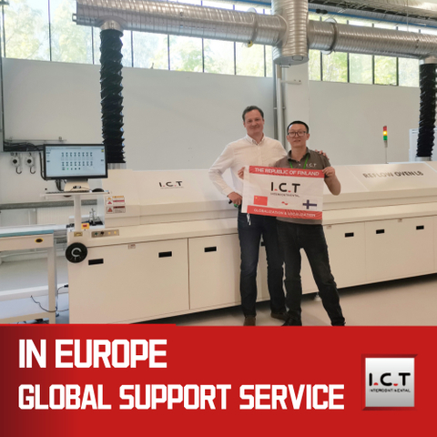I.C.T | Hochleistungs-LED-Spezial-Vakuum-Reflow-Ofen Shmema SMT Montagemaschine