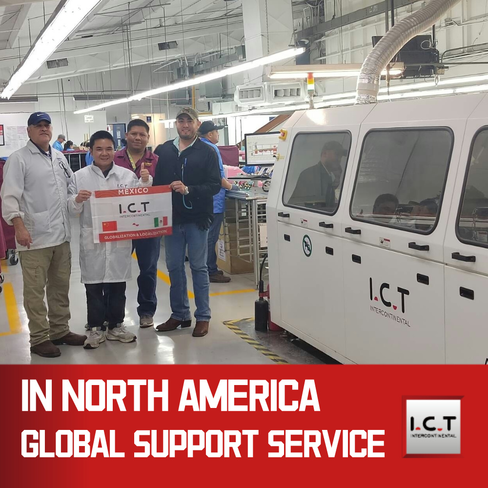 I.C.T | Hochwertiger PCB DIP-Lötmaschinen-Lötofen-Wellenlieferant