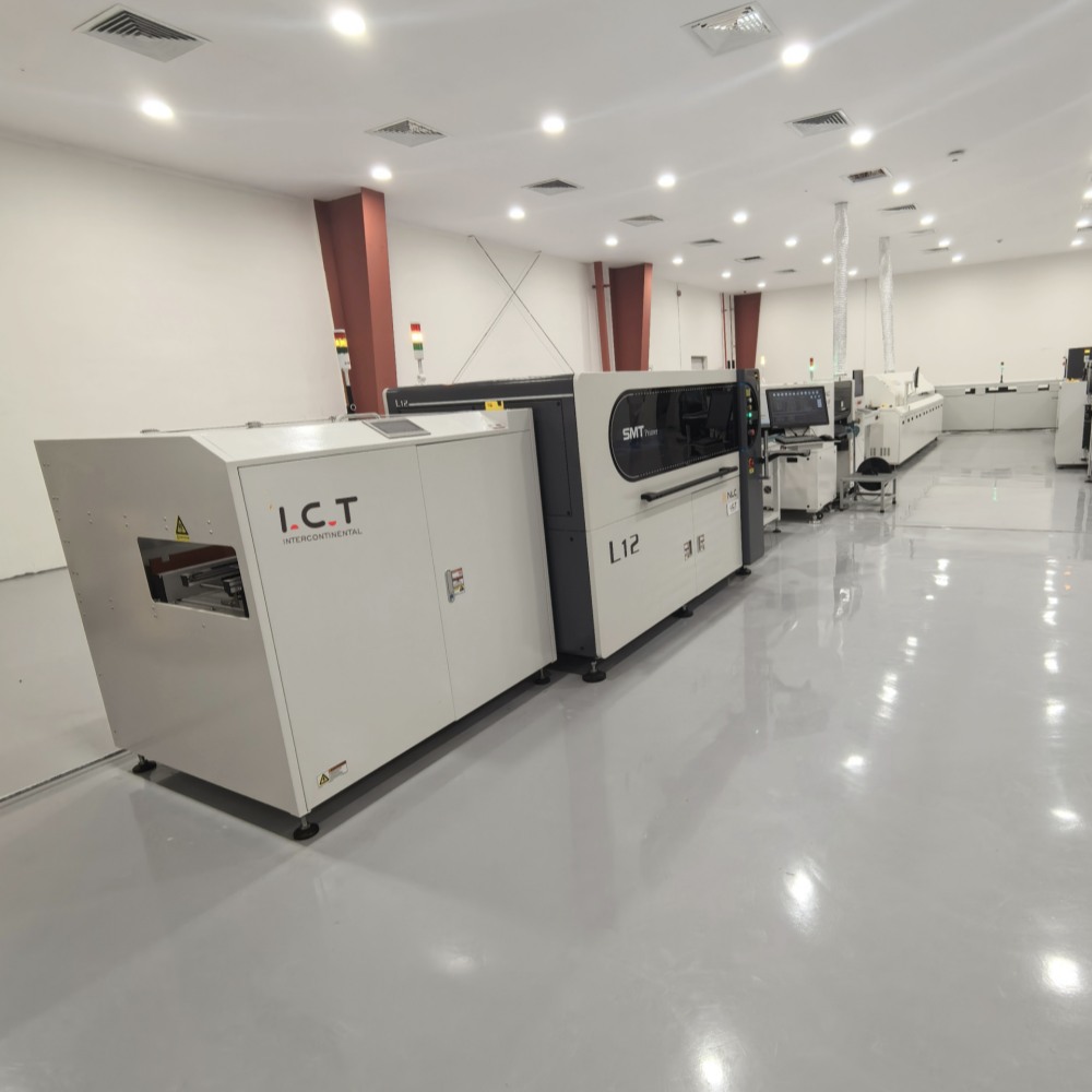 I.C.T-1500 | Vollautomatische Drucker für lange Platinen LED PCB Schablone