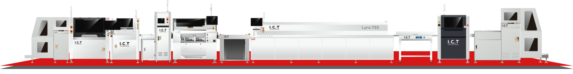 SMT Produktionslinien 02