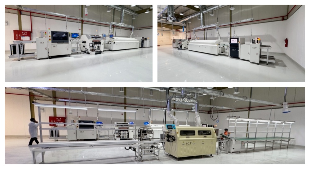 Eine Produktionslinie f&uuml;r intelligente tragbare Elektronik in Saudi-Arabien