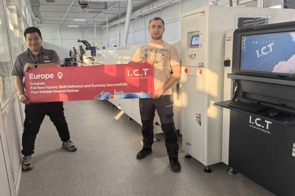 I.C.T-Ingenieure schlie&szlig;en SMT-Leitungsinstallation in Europa erfolgreich ab.jpg