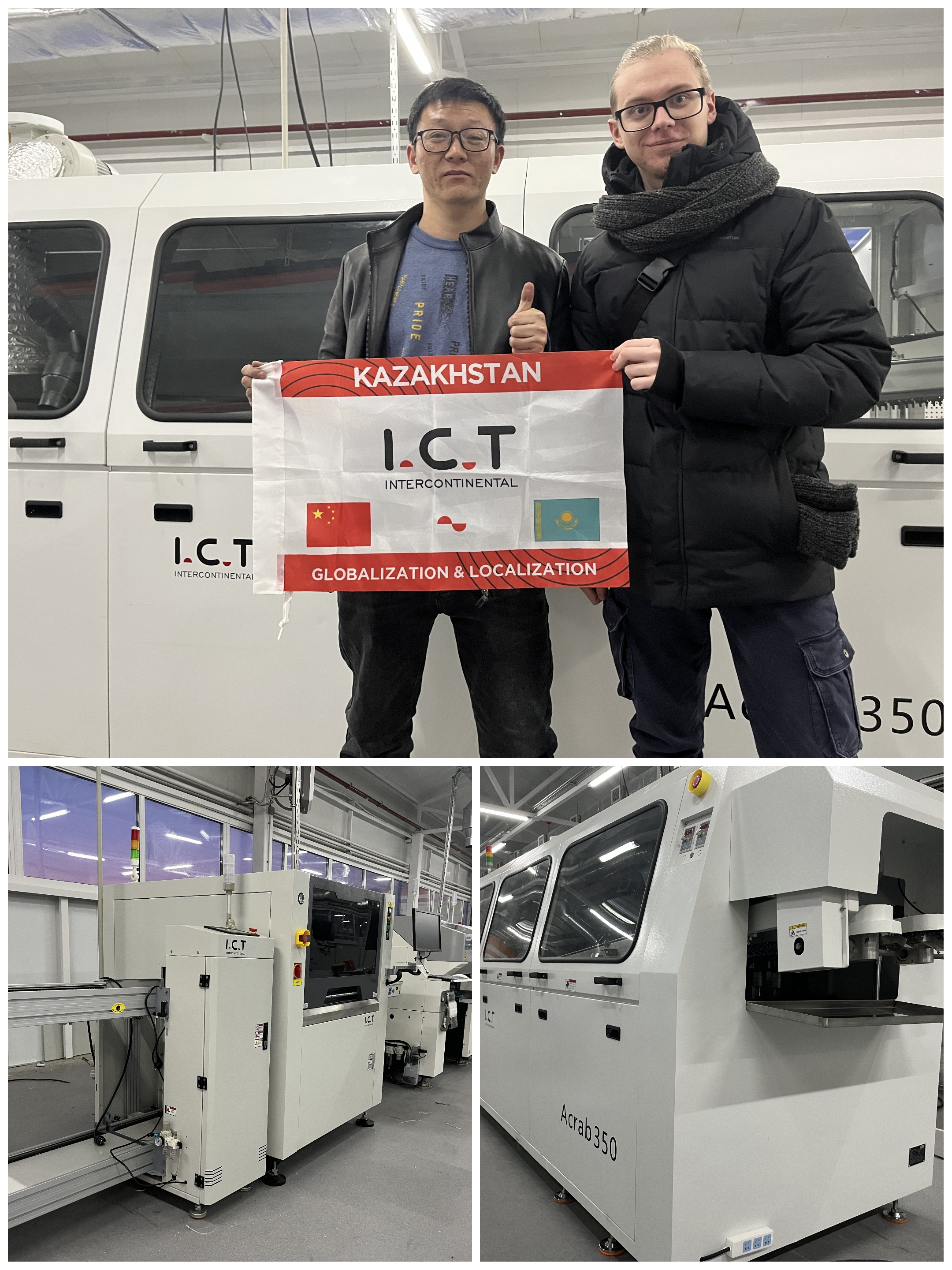 Kasachstan SMT Reise zum technischen Support, 2. Tag