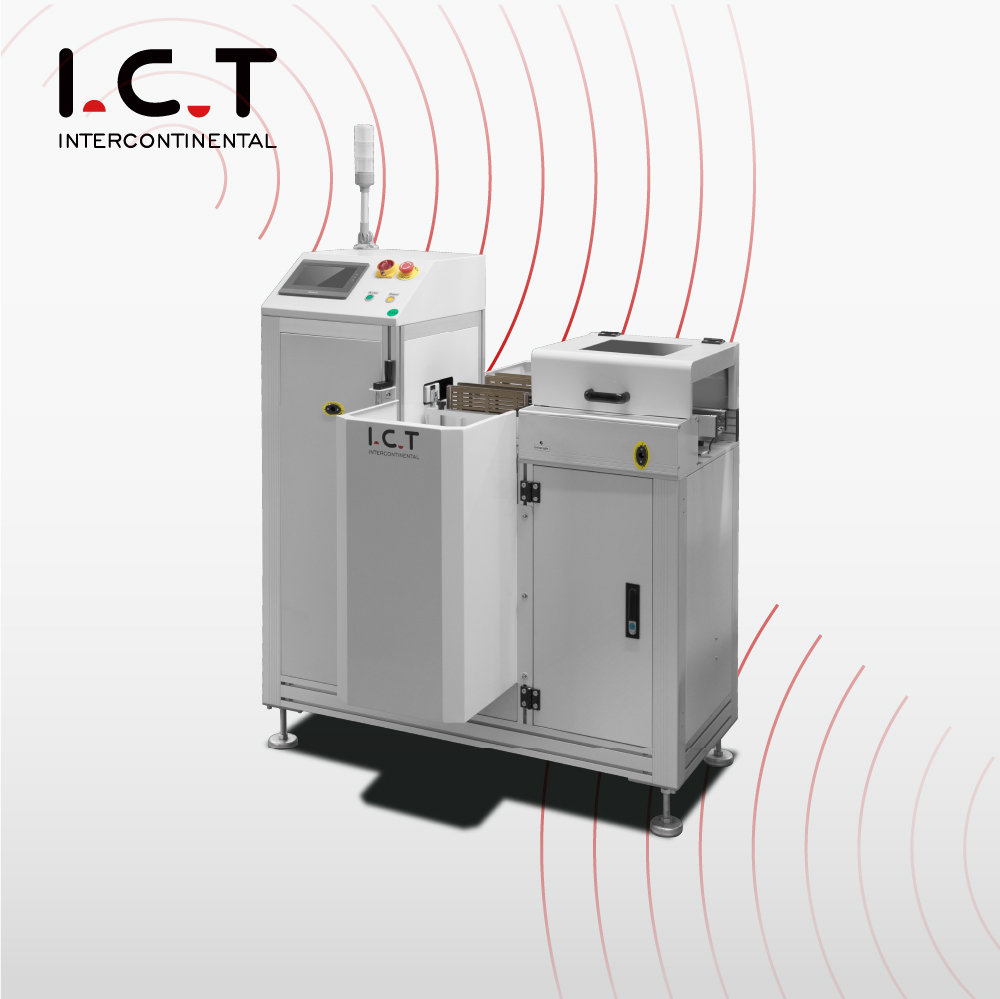 I.C.T-PP3025 |Automatische Hochgeschwindigkeits-Inline-Mehrkopf-Komponenten-PCBA-Bestückungsmaschine