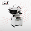 I.C.T |Halbautomatischer Vakuum-Schablonen-Siebdrucker zum Auftragen von Lot