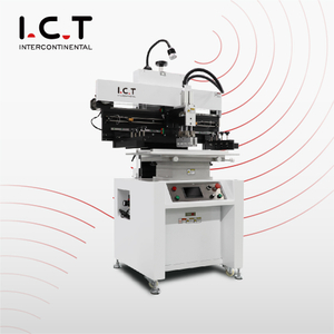 I.C.T-p3 | Semi-auto SMT Dual Resegee PCB Drucker mit hoher Genauigkeit