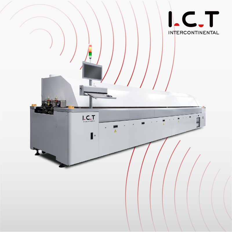 I.C.T |Heißluft-Reflow-Ofen, Lot-Reflow im Ofen, China-Hersteller