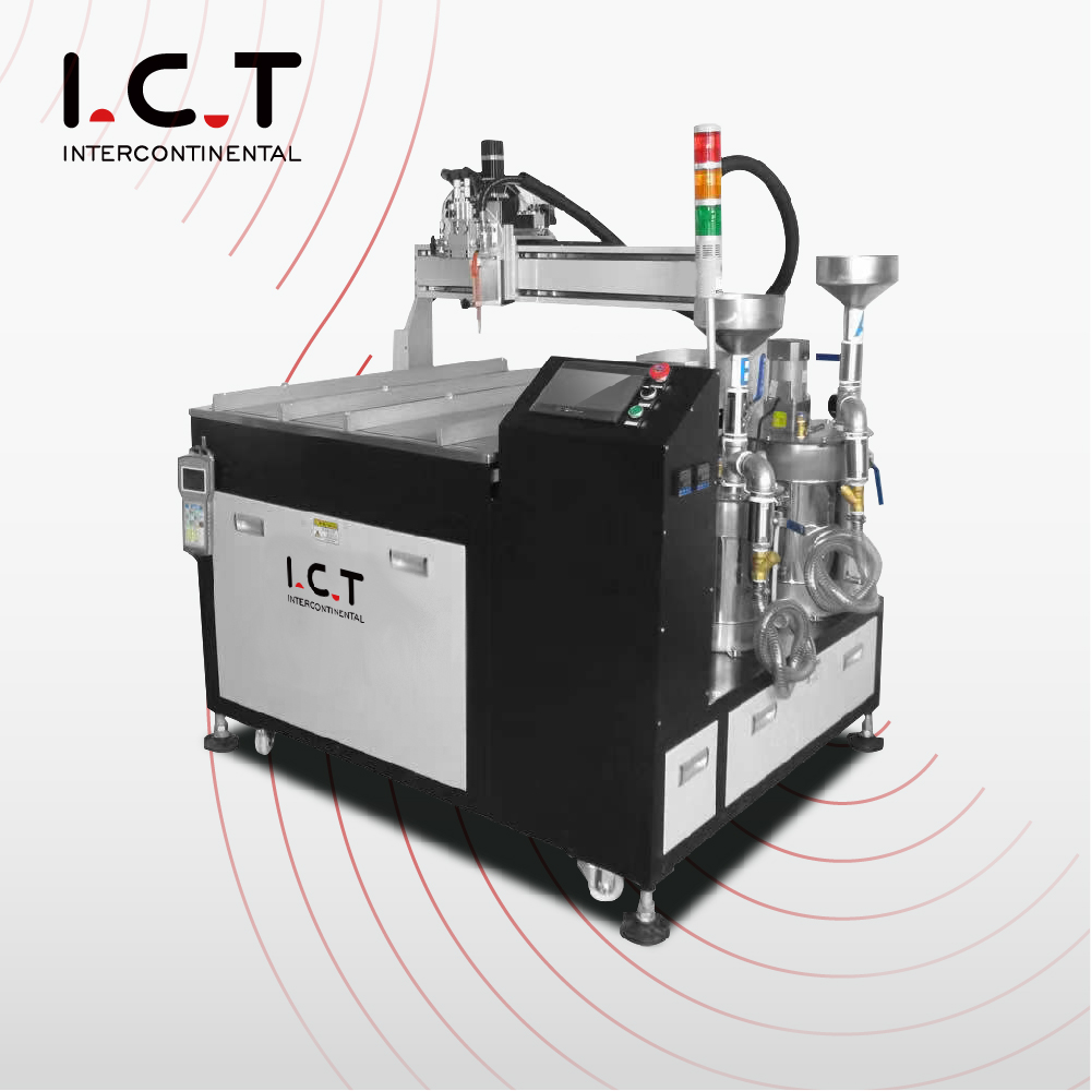 IKT |Halbautomatische Zweikomponenten-Harzkleber-Epoxid-Vergussmaschine