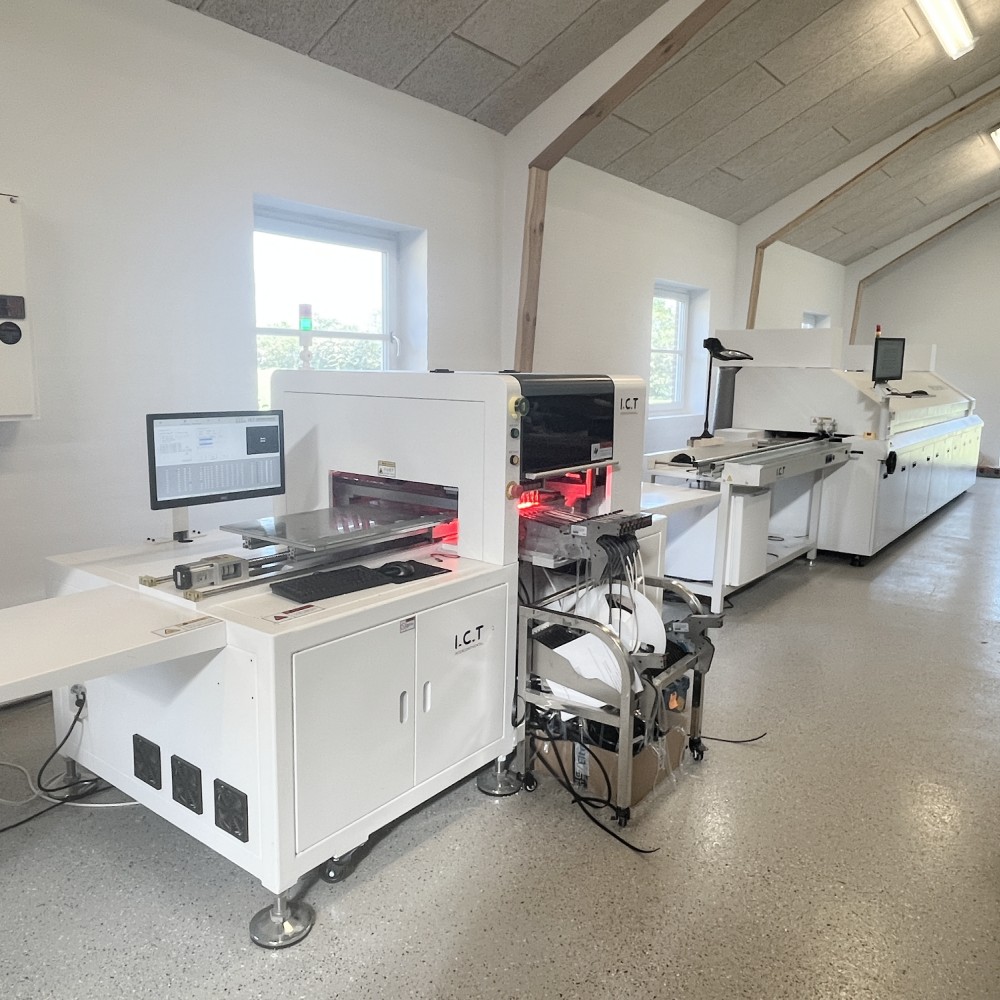 I.C.T | Hochgeschwindigkeits-JUKI SMT SMD-Produktionslinie