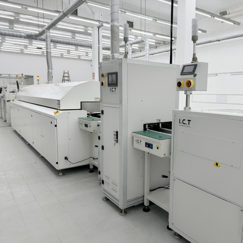 I.C.T-6561 | Vollautomatische PCB-Drucker-Lötpasten-Druckmaschine SMT