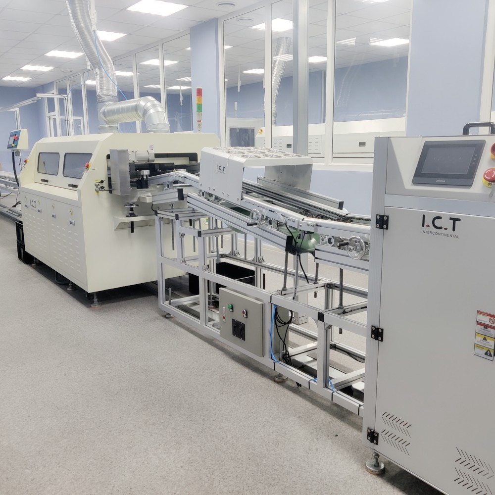 I.C.T丨Vollautomatische DIP-Produktionslinie für die Elektronikfertigung