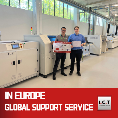 I.C.T | SMT Vakuum SMT-Förderer für elektronische PCB Übertragung