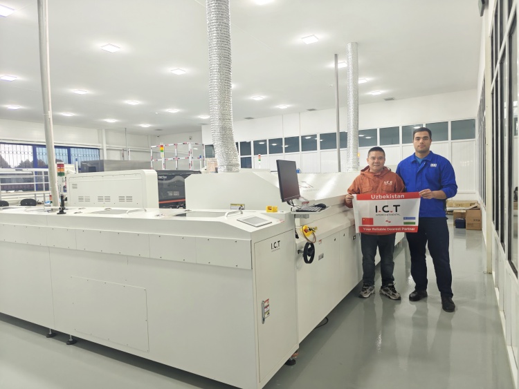 I.C.T PCB &Uuml;bersetzungsmaschine in Usbekistan