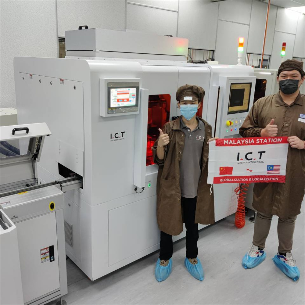 I.C.T | Automatisches Laser-Vereinzelungssystem PCBA Laserschneider