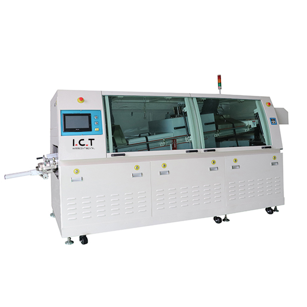 ICT-Acrab350 |Hohe Stabilität DIP PCB Stickstoffwellenlötmaschine