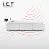 I.C.T |SMT Maschinen-Reflow-Ofen und Maschine zum Eintauchen von Wellenlötkomponenten 