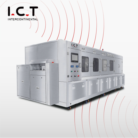I.C.T-6300 |SMT Automatische PCBA Online-Reinigungsmaschine 