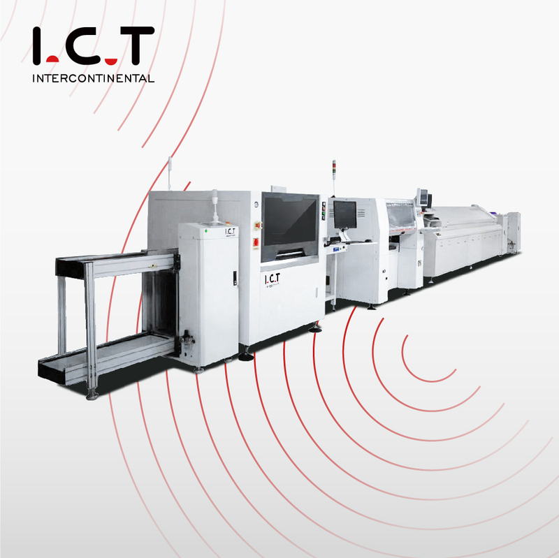 I.C.T | End-to-End SMT Produktionslinie für die IFPD-Smart Panel-Produktion