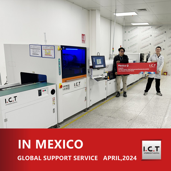 I.C.T liefert eine Conformal Coating-Linie mit Rücklauffunktion in Mexiko