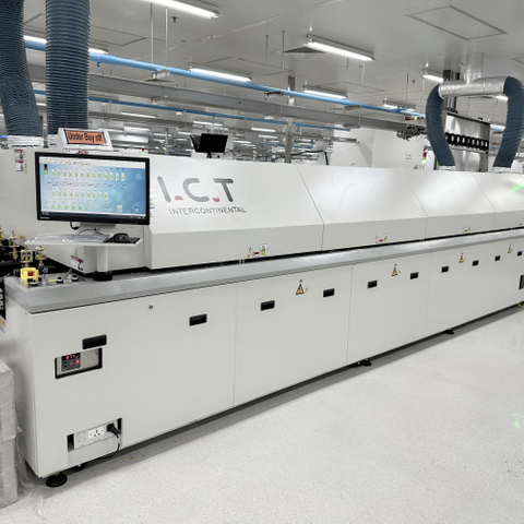 8 Zonen Dual-Rail SMT SMD Reflow-Lötofen