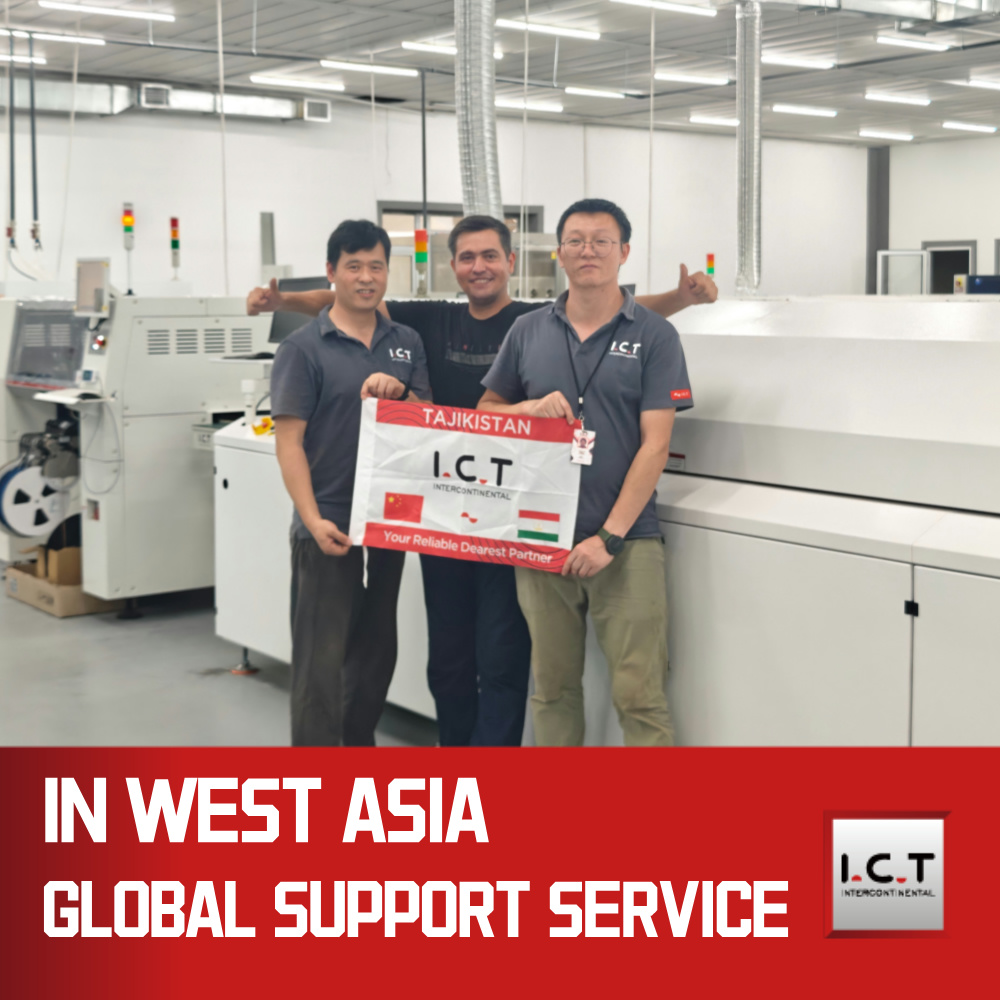 I.C.T | Löten SMT-Förderer Konvektions-Reflow-Ofen E-therm SMT-Reflow-Lötmaschine