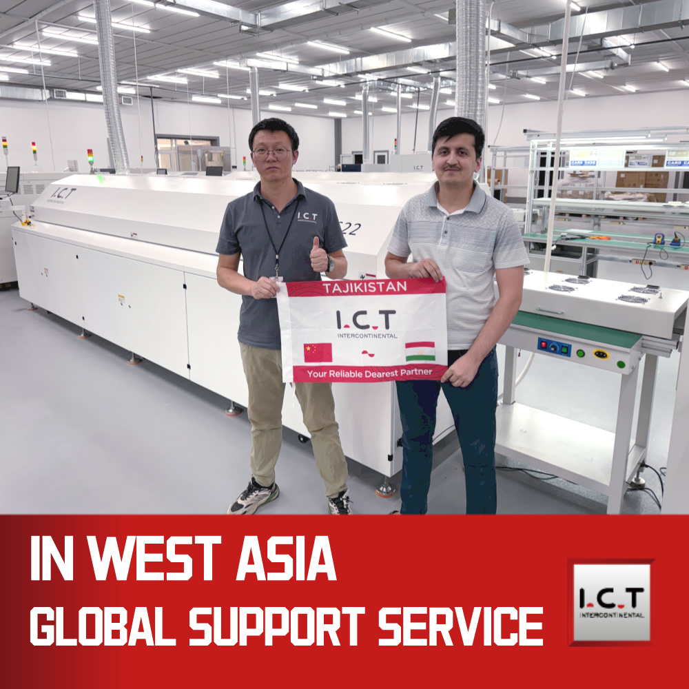 I.C.T | Löten SMT-Förderer Konvektions-Reflow-Ofen E-therm SMT-Reflow-Lötmaschine