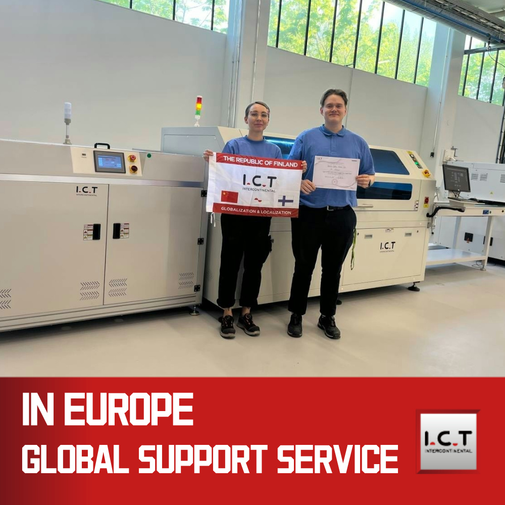 I.C.T-1500 | Vollautomatische Drucker für lange Platinen LED PCB Schablone