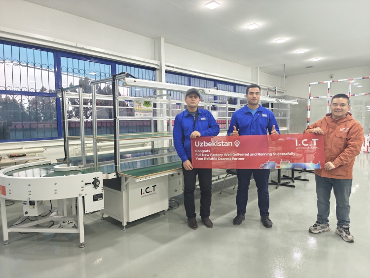 I.C.T Bandkurvenmaschine in Usbekistan