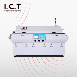 I.C.T-T8 | Heißluft 8 Tabletts Elektrische Reflow -Konvektionsofen mit hoher Qualität
