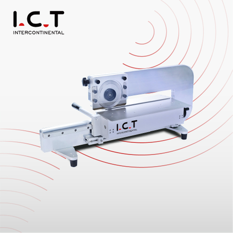 I.C.T |Rohrautomatische LED Glühbirne PCB Blei-V-Schneidemaschine