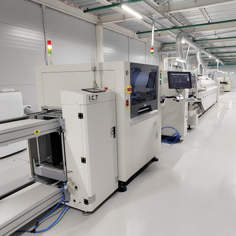 I.C.T-5151 | Lotpaste PCB SMT Maschine Siebdrucker Vollautomatisch für LED