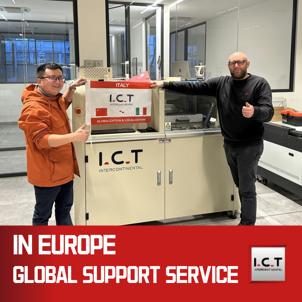 I.C.T-SS540 | Online-Selektive Wellenlötmaschine 