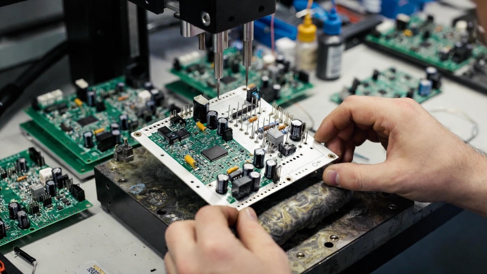 Durchkontaktierte Platinen mit dominanter oder gemischter Technologie