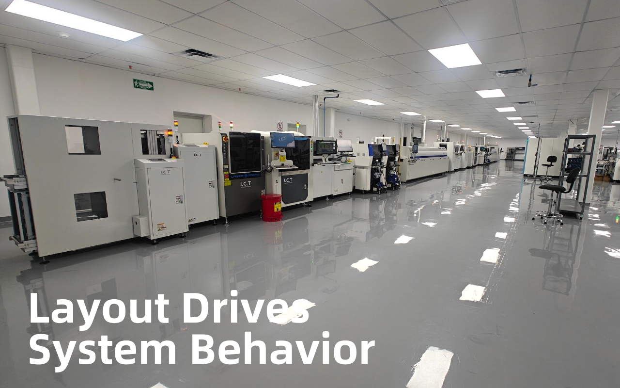 2. SMT Das Linienlayout bestimmt mehr als nur die Grundfl&auml;che