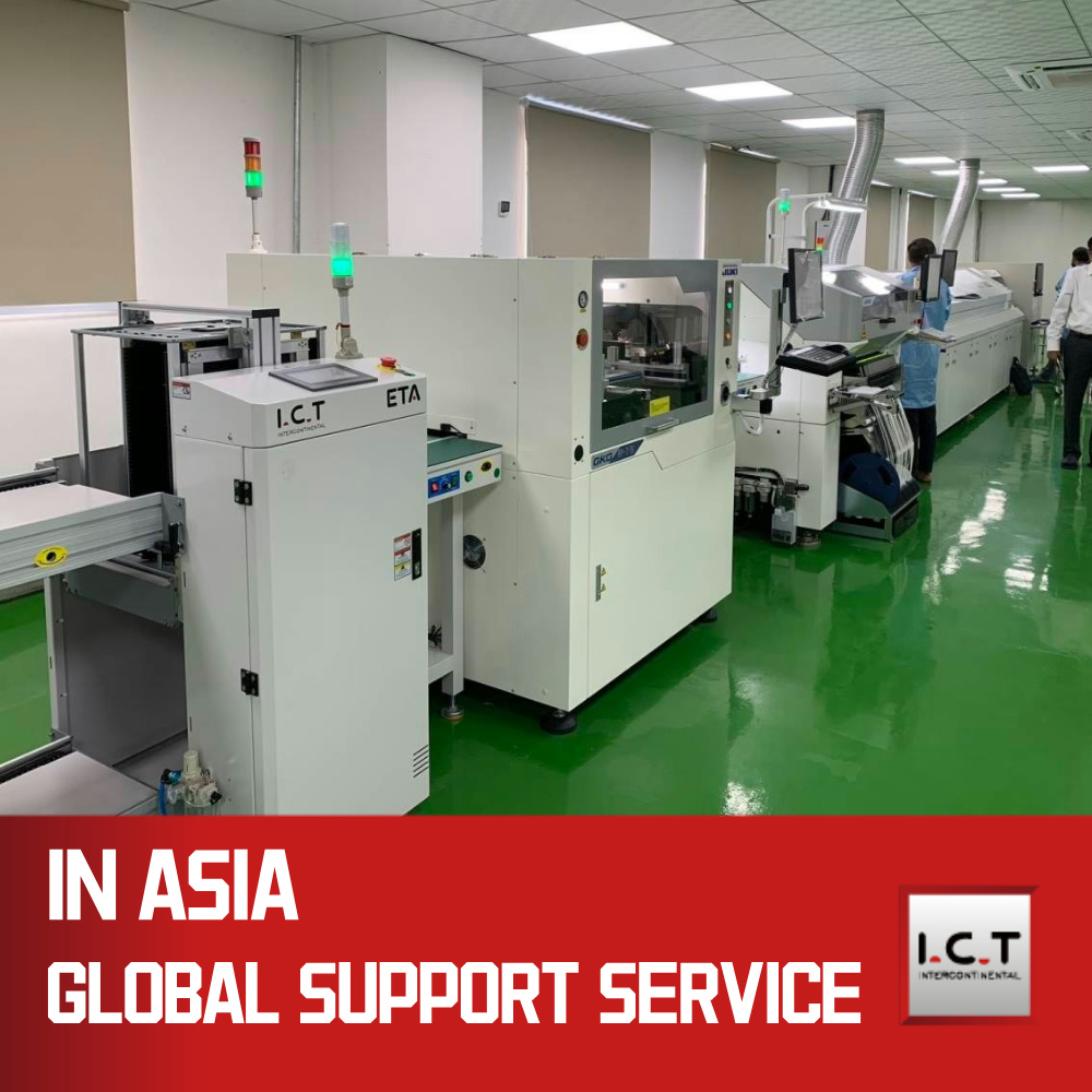 SMT Assemblerlinie in Asien