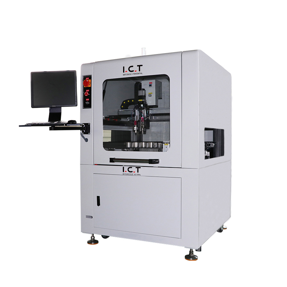 I.C.T丨 Lötstopplack Beschichtungslinie Sprühklebemaschine für PCB led