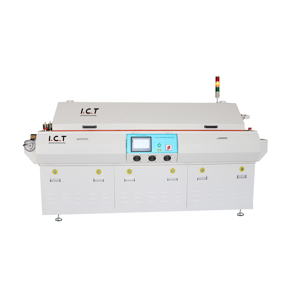 I.C.T-T4 |Hochwertige SMT PCB Reflow-Lötofenmaschine