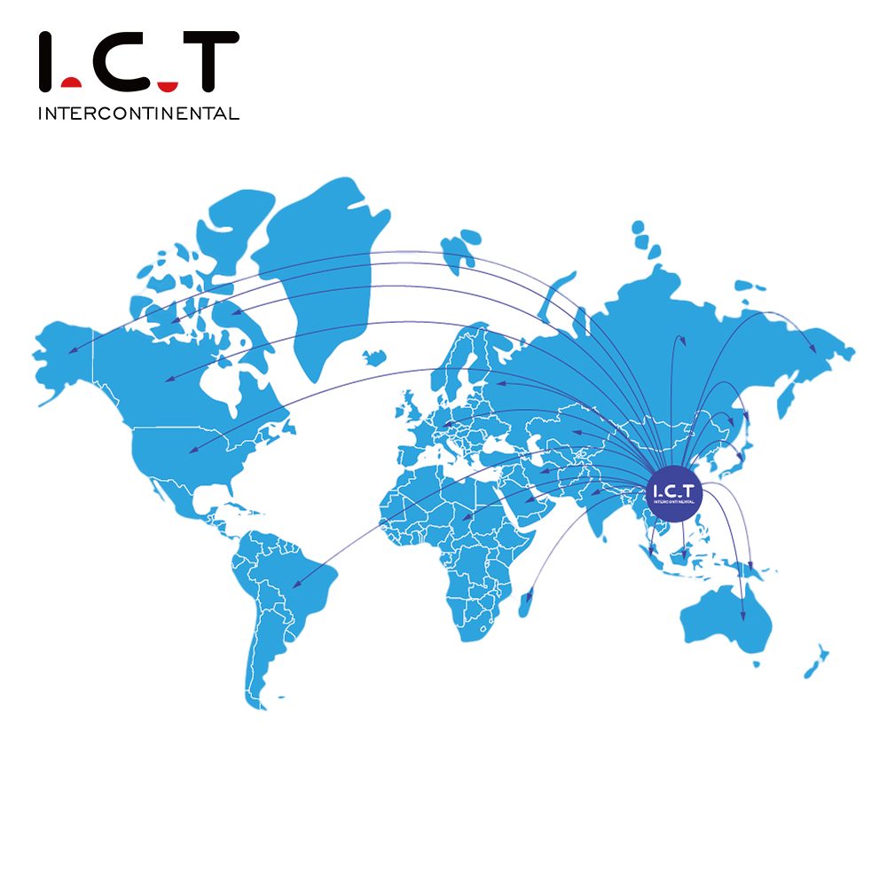 I.C.T | Smart Factory-Lösung für die Produktion interaktiver Flachbildschirme